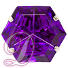 Acrylic Rhinestone in Sew On Setting